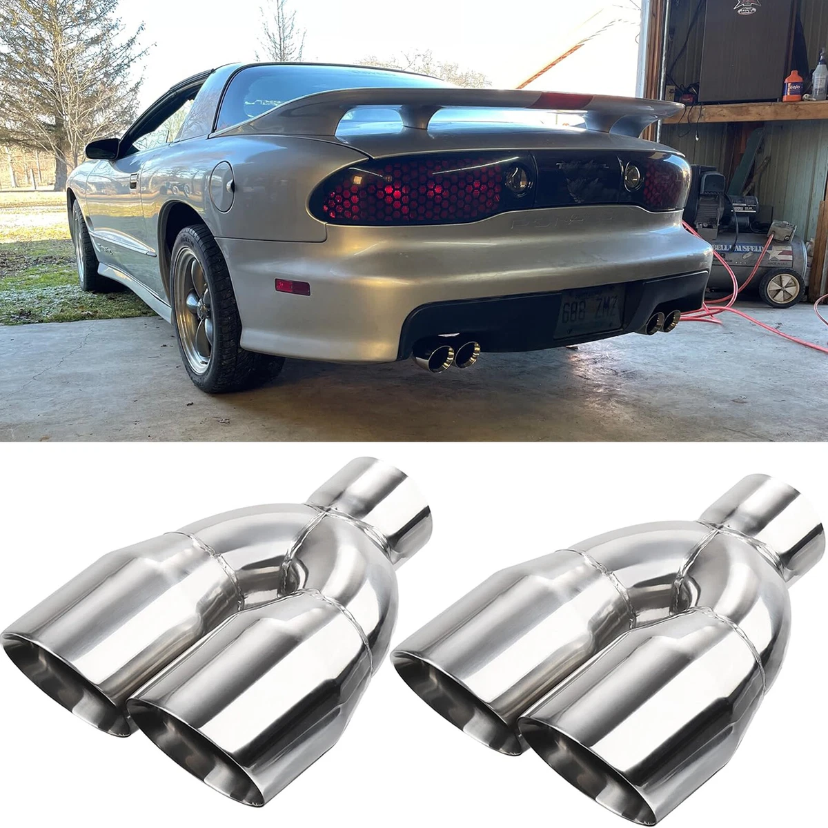 Firebird Central | Pypes Universal Firebird Electric Exhaust Cutout Kit with 3 Stainless Steel Y-Pipes, Get It Today