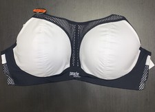 Panache Sports Bra 7341 A Non Wired Moulded Cups Racerback Reduces Bounce 32
