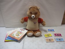1985 World of Wonders Teddy Ruxpin Bear with Books and Cassettes