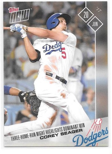 2017 Topps Now 273 Corey Seager