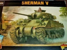 Sherman V Tank British Army Bolt Action 2nd WWII Warlord Games 1/56 Model New 