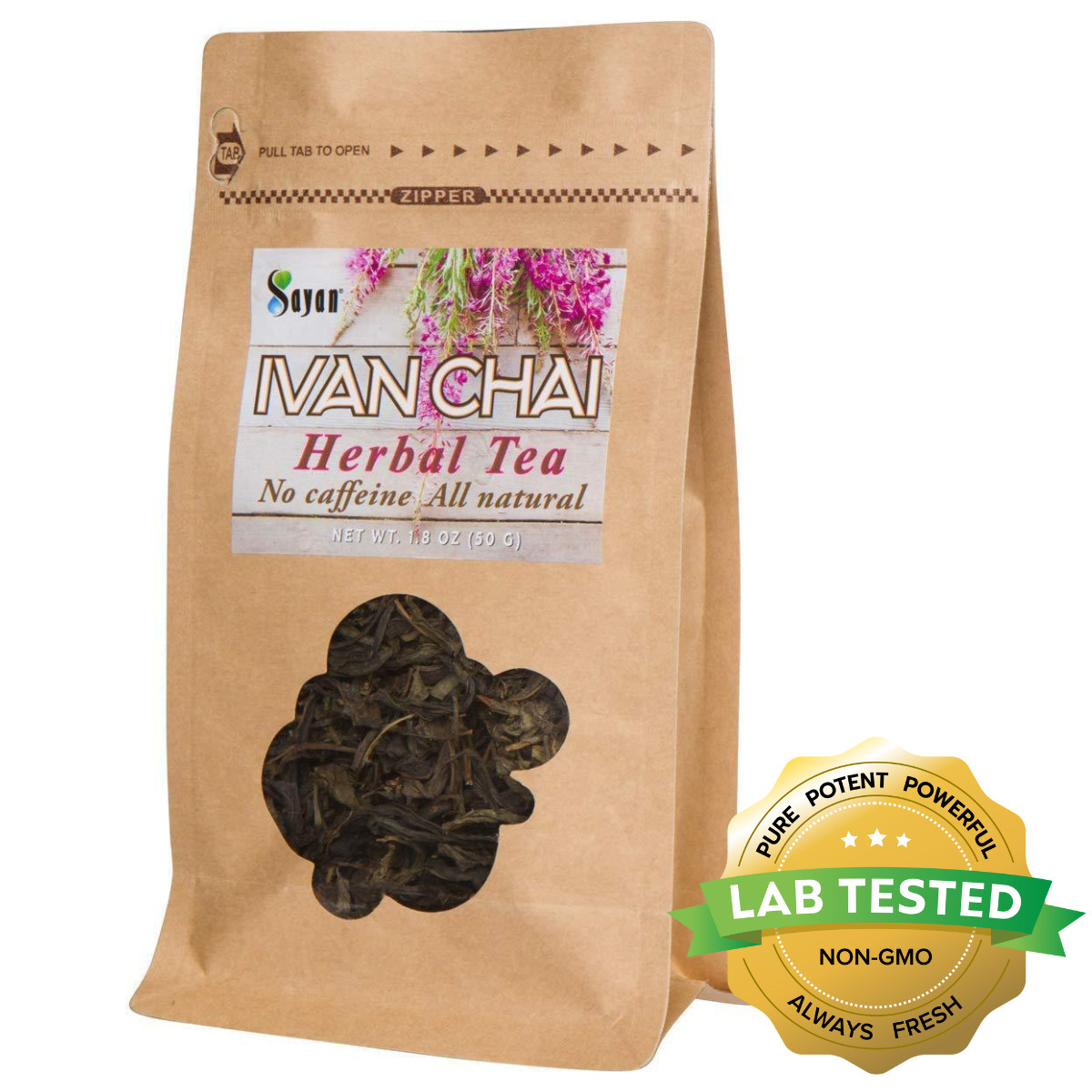 Té Sayan Ivan Chai 1,8 oz sin cafeína