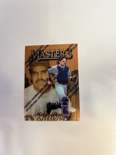 1997 Topps Finest - Common - Bronze #50 Mike Piazza - Picture 3 of 5