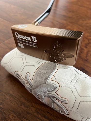 NEW Bettinardi *QUEEN B* #6 Left Handed LH Putter - 35" w/ Lamkin Upgraded Grip - Picture 9 of 20