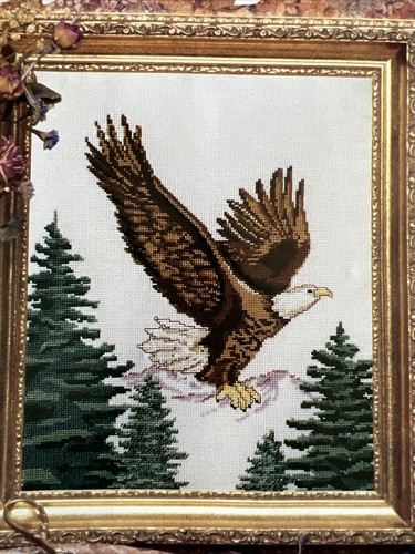 Designs For The Needle Counted Cross Stitch Kit Eagle Heirloom Treasure Vintage - Picture 2 of 6