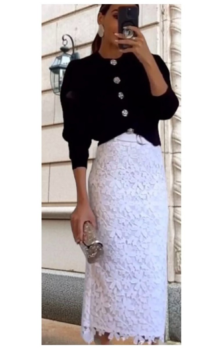 【I AM MARI】H-Line Elastic Lace Skirt★ Lace Mermaid Skirt – Lisa N. Hoang