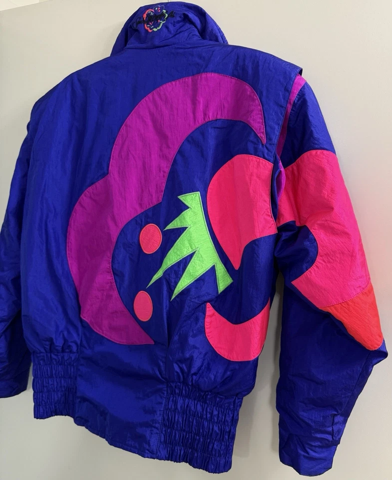 Chaqueta deportiva Obermeyer Thinsulate instalación térmica para mujer rosa púrpura talla 8  Foto 4 de 4