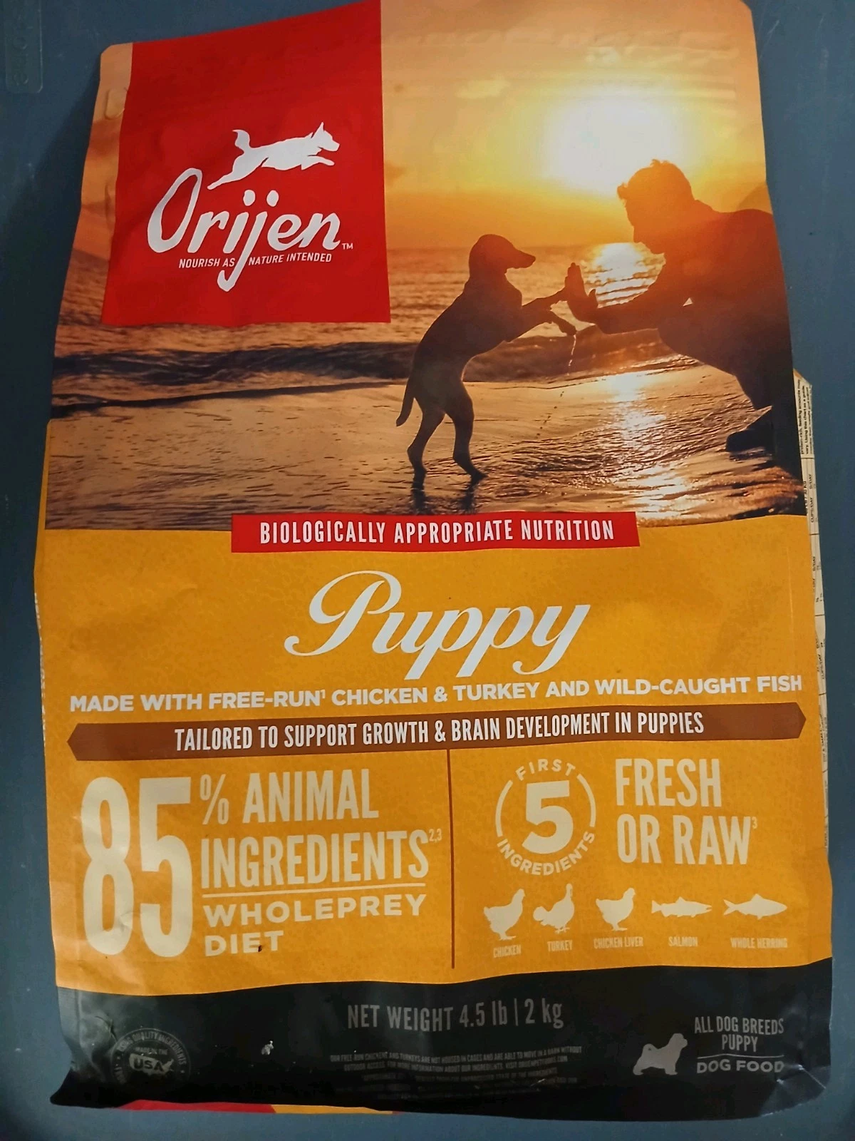 ORIJEN Pyppy FoodGrain Free High Protein Dry Dog Food