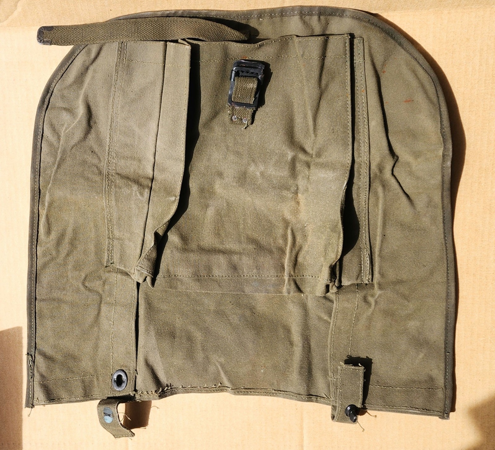 Authentic NOS G179 M29 M29C Weasel Olive Drab Canvas Seat Cover TOP ONLY