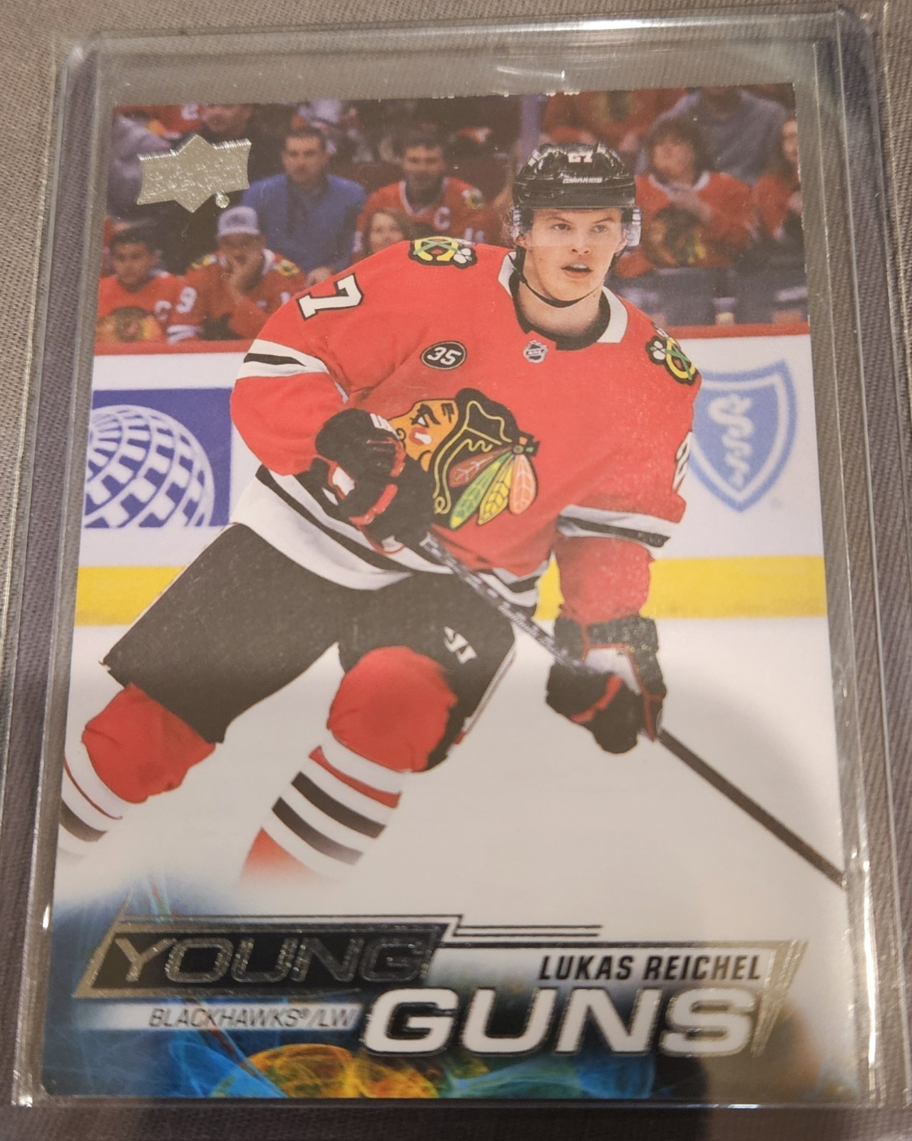 2022-23 Upper Deck Lukas Reichel Young Guns #235, Blackhawks/Canucks