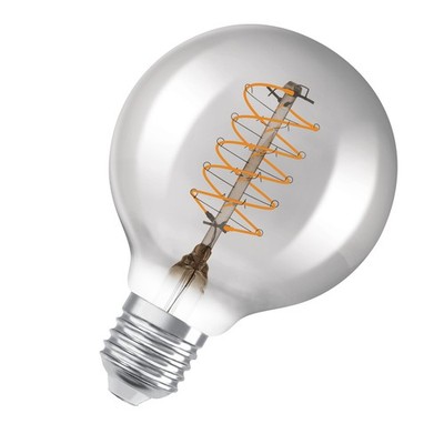 OSRAM Dimmbare LED-Lampen, Vintage-Edition, 30 Watts Ersatz, E27, G80, 1800 Kelv