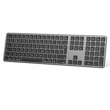 OMOTON Wireless Bluetooth Keyboard for Mac Rechargeable Keyboard Mac OS RRP£33