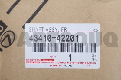 4341042201 Genuine Toyota SHAFT ASSY FR 43410-42201 | eBay