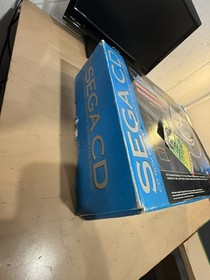 Sega CD MK-4101 Video Game System Console No Sewer Shark Original Box Ships free