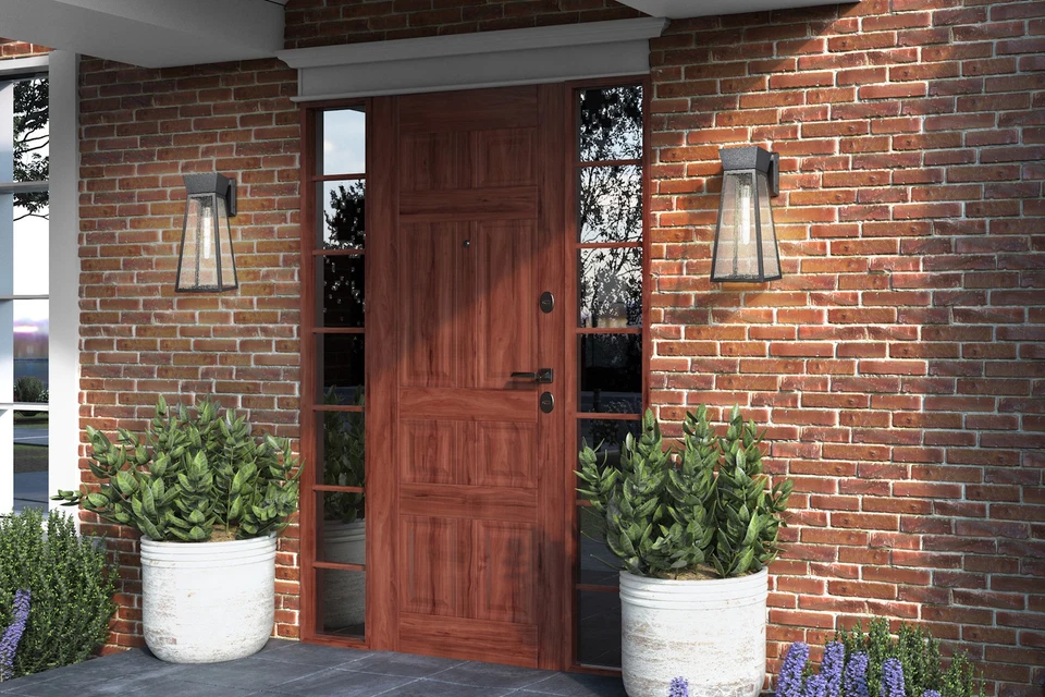 Artcraft Lighting AC8861 Lucian 17" Tall Outdoor Wall Sconce - Black - Image 2 of 4