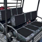 2 Set UTV Bench Seat Covers Camo For 2001-2025 Kawasaki Mule 4010 4000 3000 3010