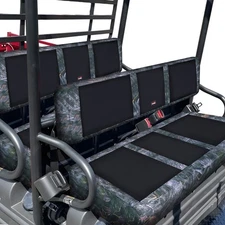 2 Set UTV Bench Seat Covers Camo For Kawasaki Mule 4010 4000 3000 3010 2001-2025