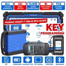 TOPDON Phoenix Smart +Scope+T-Ninja Box Advanced Scanner Kit ECU Key Programming