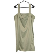 Davids Bridal Sage Green Dress Size 18 Womens Plus Size