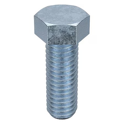 Lindstrom Hf08160500-025P1 Class 8.8, M16 Hex Head Cap Screw, Zinc Plated