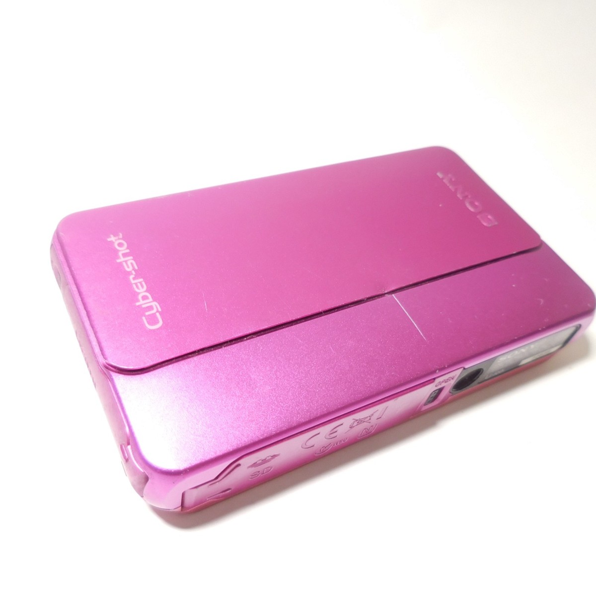 SONY Cyber-Shot DSC-TX10 Pink Camera w/Battery Charger SD Card
