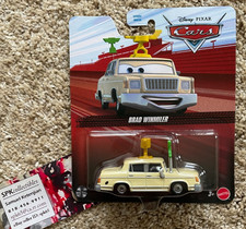 Disney Pixar Cars Brad Winmiler Fan 2026 CHINA Variant Diecast NEW SAVE10