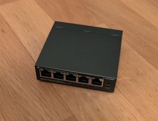 TP-Link TL-SG1005P, 5-fach PoE Switch, gebrau...