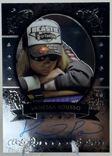 RARE 2011 Leaf Metal Poker Vanessa Rousso Autograph Auto Pokerstars Card RC WSOP