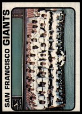 1973 Topps San Francisco Giants #434 Ex Combine Shipping