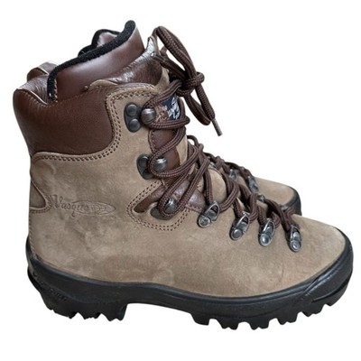 Vasque Sundowner Hiking Boots Vibram Sole Brown Leather Italy Men s 7.5