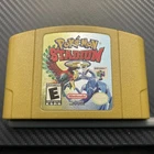 Pokemon Stadium 2 Video Game Gold Cartridge for N64 UNTESTED
