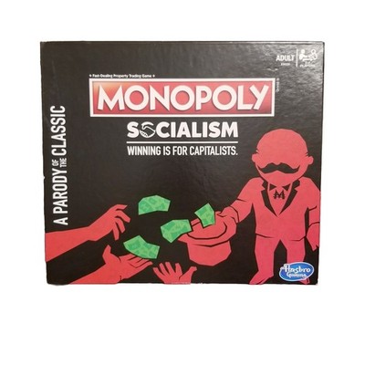 Monopoly Socialism Parody Board Game Hasbro New Open Box Winning For Capitalists