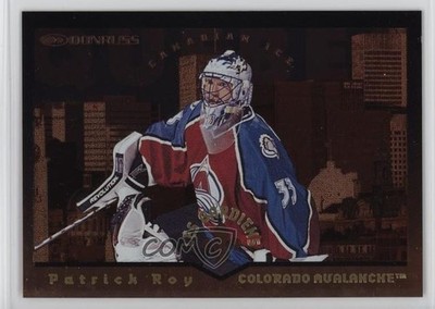 1996-97 Donruss Canadian Ice Les Gardiens 1436/1500 Patrick Roy #1 HOF n1u