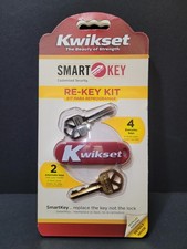 NIP-Kwikset Smart Key Re-key Kit Includes 6 Keys Re-key Tool MPN:83262-001