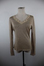 MARELLA MAGLIONE MAGLIA DONNA TG L WOMAN CASUAL SWEATER VINTAGE VISCOSA ELASTANO