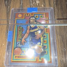 Topps Finest 1995-96 Tim Hardaway M26 Golden State Warriors Basketball Card