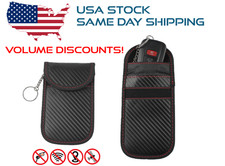 Car Key Signal Blocker Case Faraday Cage Fob Pouch Keyless RFID Blocking