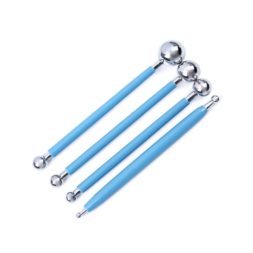 8 PièCes Boule Stylet Outils de Pointage pour Argile Poterie CéRamique Poup3402 - Foto 7 di 8
