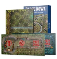 Blood Bowl - Gnomo Blood Bowl Team - Doppelseitiger Spielplan & UnterstäNde Set