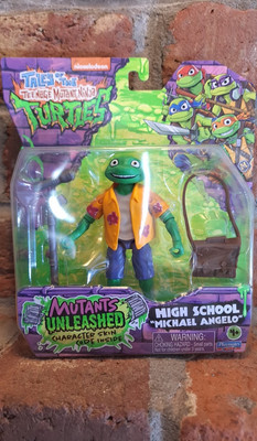 Tales of the Teenage Mutant Ninja Turtles TMNT High School Michael Angelo Figure
