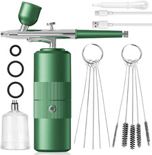 Set Aerografo Con Compressore: Pistola a Spruzzo Senza Fili, Kit Aerografo, Pist