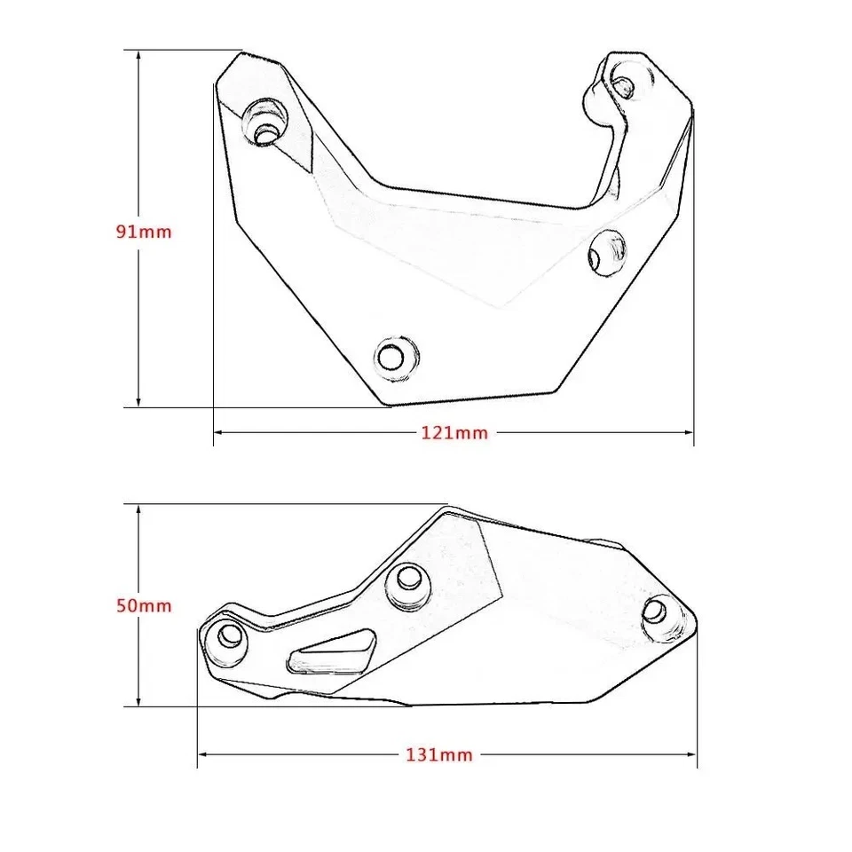 Protector de choque deslizante para marco de motor de motocicleta para Yamaha YZF R1 2015-2017 Foto 4 de 4