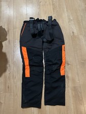 STIHL Function Universal Chainsaw Trousers XL 38-42W 33L With Oregon Braces