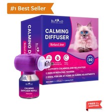 Cat Calming Diffuser Pet Anti Anxiety Products - Feline Calm Pheromones Plu...