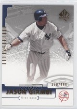 2004 SP Authentic Silver 370/499 Jason Giambi #14 0a1