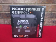 NOCO Genius GENPRO 10X1 1-Bank 10A/Bank 12V Onboard Marine Battery Charger NIB