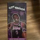 Anthony Edwards NBA Wolves City Edition 2025 Bobblehead Black Purple