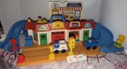 Vintage 1986 Fisher Price Little People Main Street Town Playset