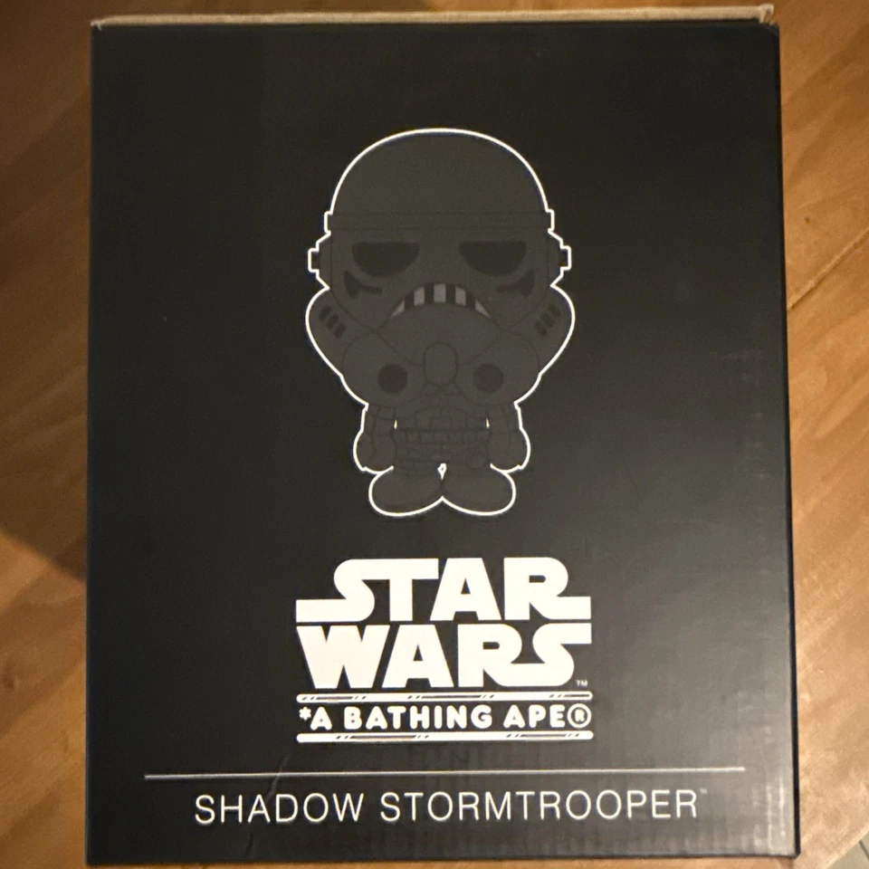 JUGUETE MEDICOM VCD BAPE STAR WARS UN MONO DE BAÑO SOMBRA STORMTROOPER VINILO MILO Foto 4 de 4