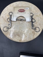 New Argentine snaffle bit 5 in mouth stainless steel Showman